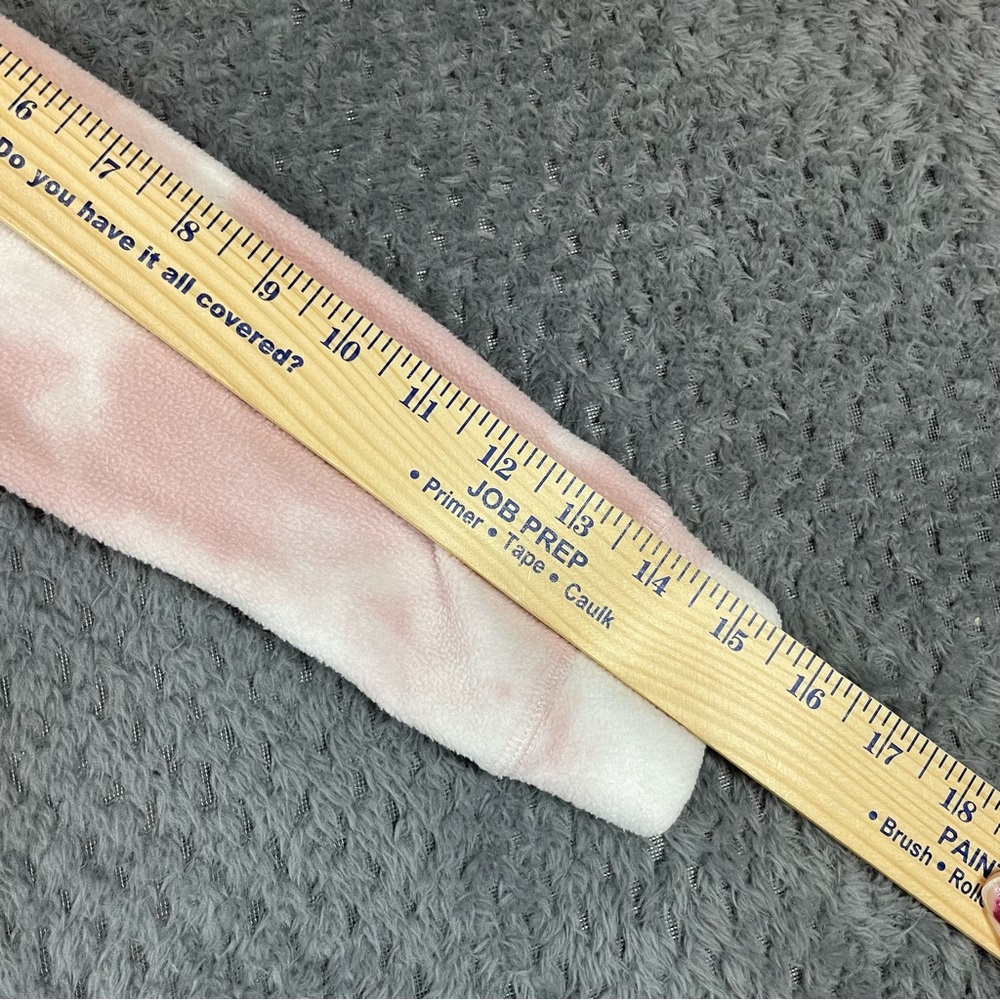 Old Navy Active Girls Fleece Pullover XS (5) Pink Tie Dye Side Knot Outerwear - Picture 8 of 9